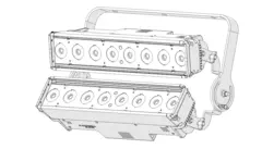 ETC CS Linear 1 Double Yoke Kit, Black