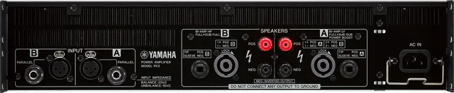 Yamaha PX3  2x 500W at 4 Ohm PEQ, crossover, filters, delay 