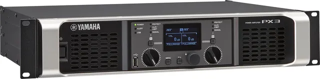 Yamaha PX3  2x 500W at 4 Ohm PEQ, crossover, filters, delay 