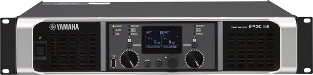 Yamaha PX3  2x 500W at 4 Ohm PEQ, crossover, filters, delay 