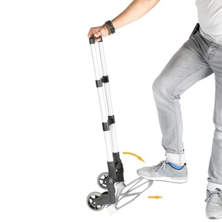 Folding Trolley with Locking Extension Handle 