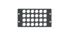 LMT P20-03 3U Panel 24xXLR Halvboks
