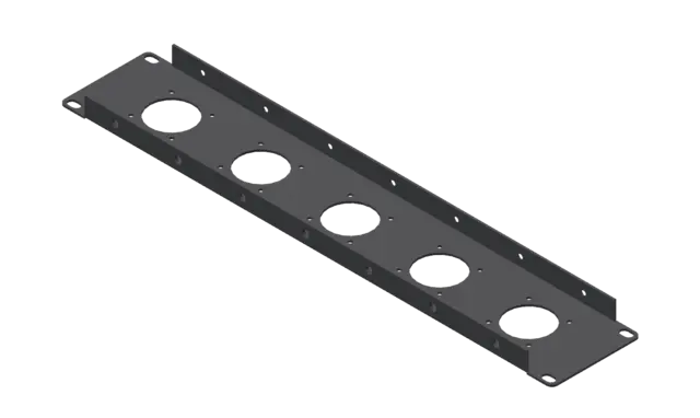 LMT P10-02 2U Panel 5xLK37, Helboks 