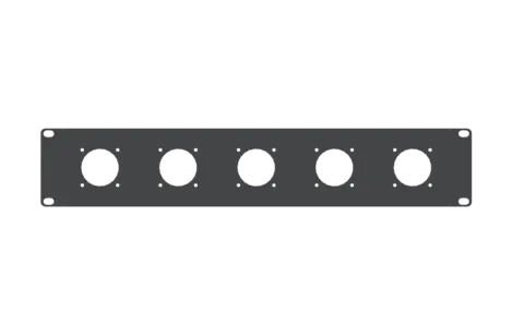LMT P10-02 2U Panel 5xLK37, Helboks