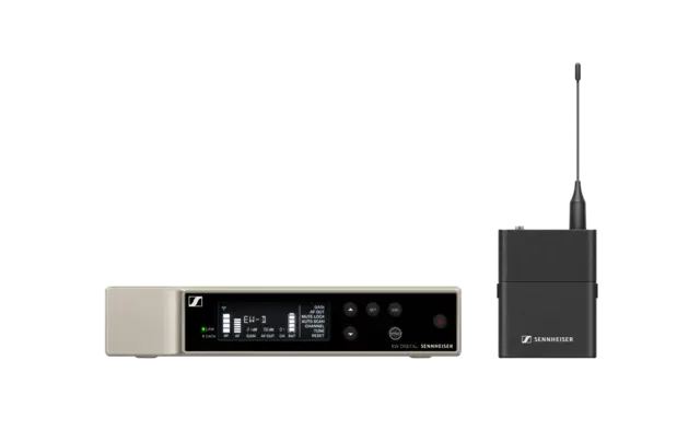 Sennheiser EW-D SK BASE SET (Y1-3) Sett med stasjonær mottaker, lommesender 