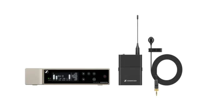Sennheiser EW-D ME4 SET (S4-7) Sett med mottaker, lommesender og mygg 