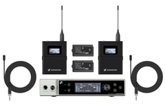 Sennheiser EW-DX MKE 2 SET (Q1-9) 2 CH mottaker,2 lommesendere og 2 mygger
