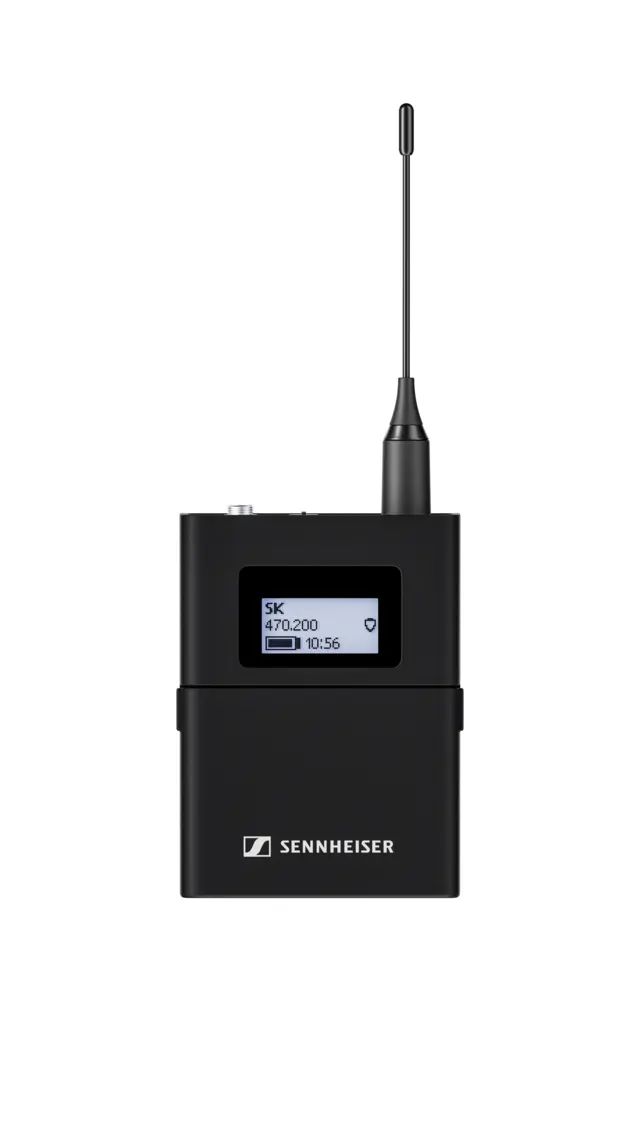 Sennheiser EW-DX SK/SKM-S BASE SET(Y1-3) 2 CH mottaker,lommesender og håndholdt 