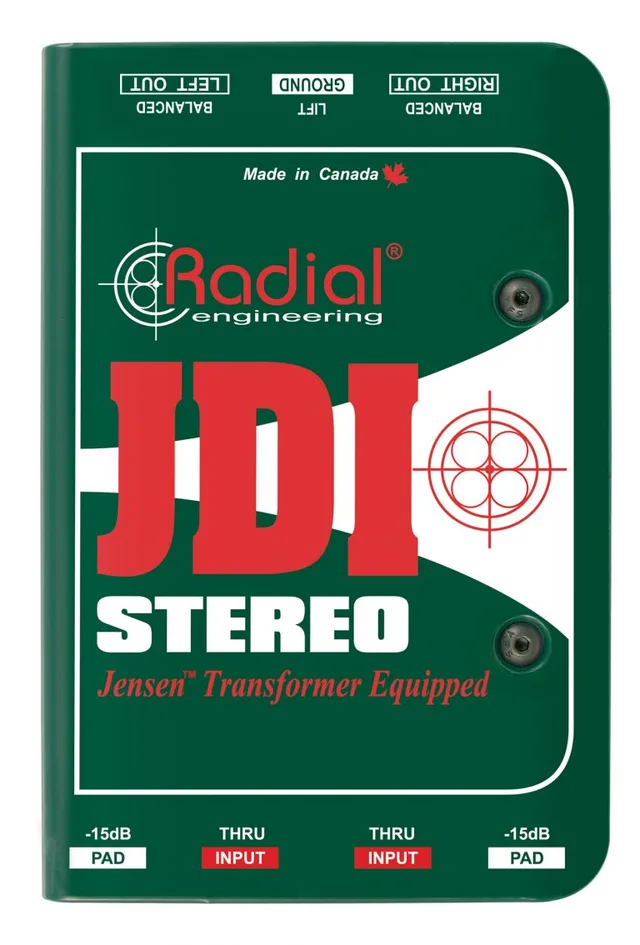 Radial JDI Jensen Stereo Passive DI 