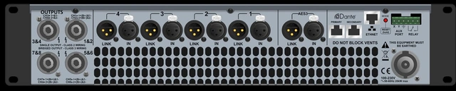 Martin Audio IK81-DANTE IKON Series class D powerplants 