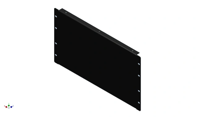 LMT P10-06 6U Blindpanel 6U Blindpanel Helboks 