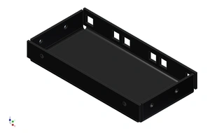 LMT E50-03  Endelokk for 3U boks