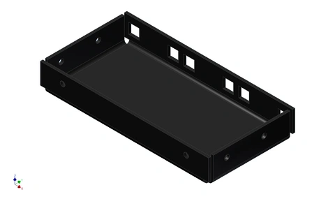 LMT E50-03  Endelokk for 3U boks