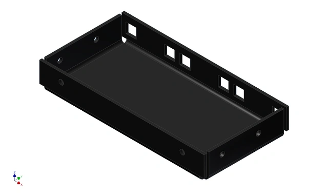 LMT E50-03  Endelokk for 3U boks 
