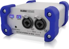 Klark Teknik DN200 V2 Active  DI-Box Dual Ch