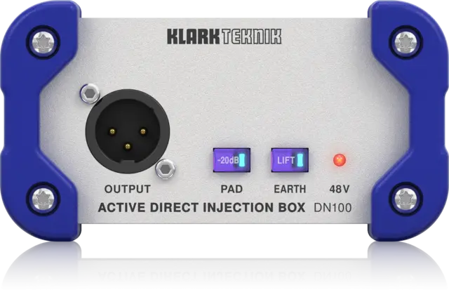 Klark Teknik DN100 V2 Active DI-Box Mono 