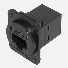 Canford TUK D-Series keystone RJ45 back to back couplet CAT 6