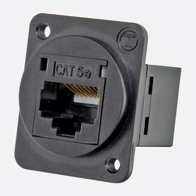 Canford TUK D-Series keystone RJ45 Back-to-back coupler cat5E 