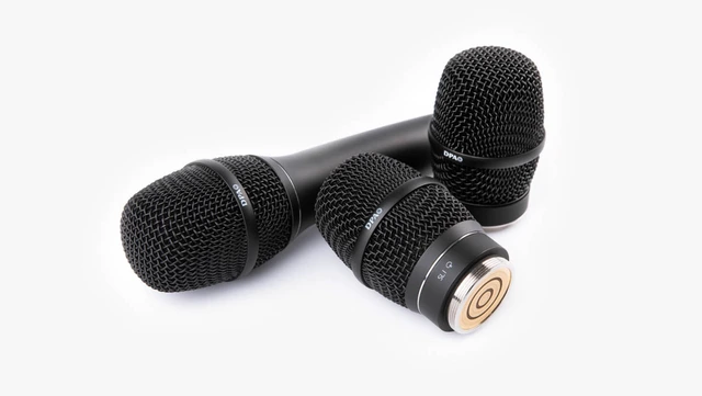 DPA 2028 Supercardioid Vocal Mic Wired DPA Handle, Black 