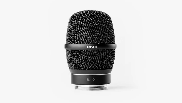 DPA 2028 Supercardioid Vocal Mic Wired DPA Handle, Black 
