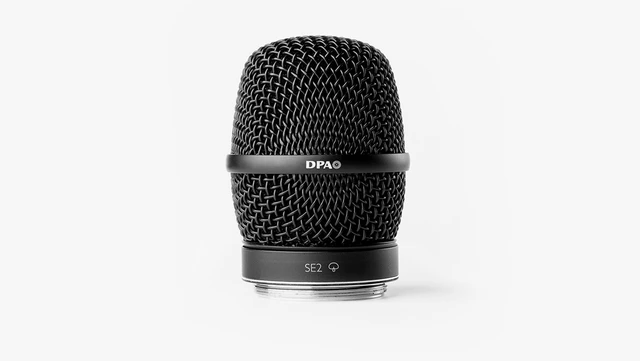 DPA 2028 Supercardioid Vocal Mic Wired DPA Handle, Black 