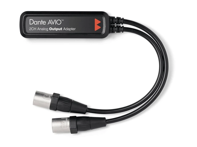 Audinate Avio Dante 2ch XLR Output 