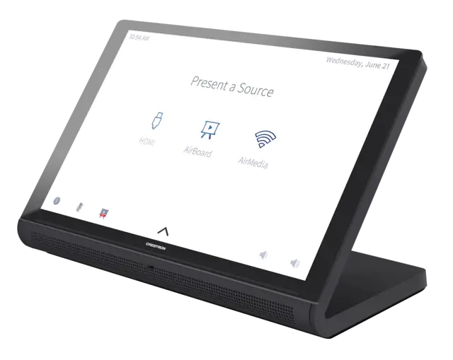Crestron TS-1070-B-S Touchskjerm 10,1" Bordmodell, Sort 