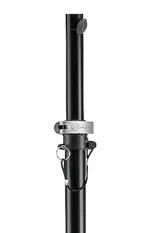 K&M 24625 Lysstativ ALU justerbart 1800 til 3220mm sort 