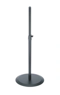 K&amp;M 26750 Høytalerstativ Rundfot ALU justerbar 930 til 1430 mm sort