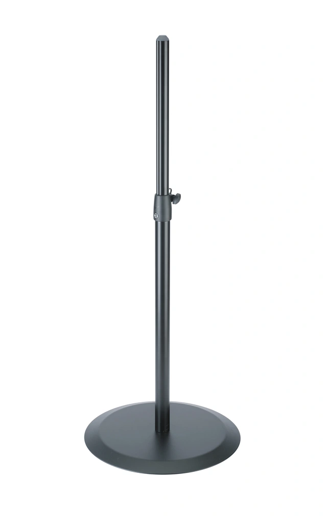K&M 26750 Høytalerstativ Rundfot ALU justerbar 930 til 1430 mm sort 