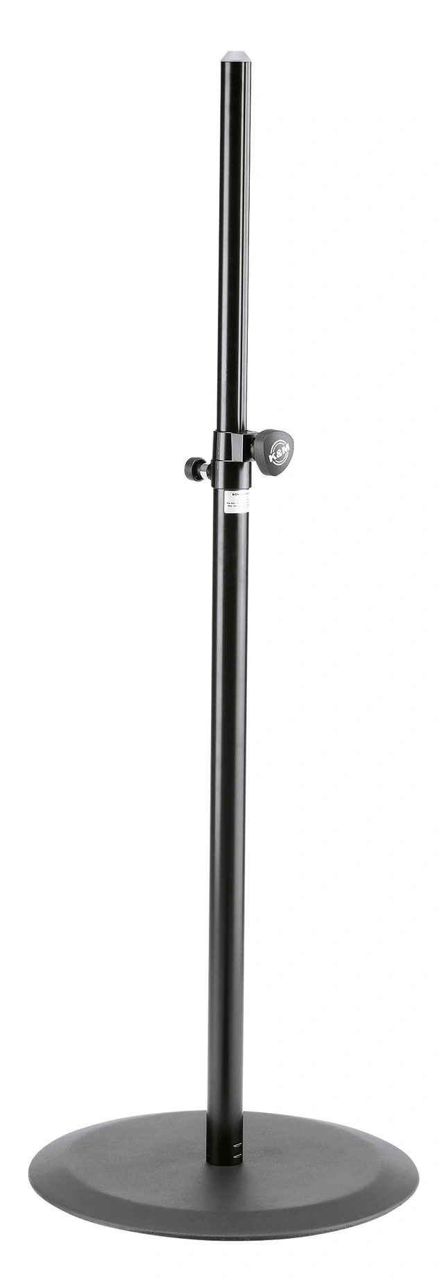 K&M 26735 Høytalerstativ Rundfot ALU justerbar 1100 til 1810 mm sort 