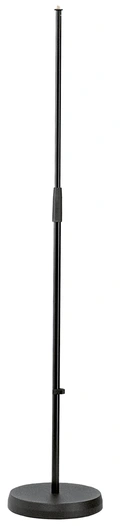 K&amp;M 260B Microphone Stand sort Mikrofonstativ tung rund fot