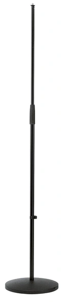 K&amp;M 260/1B sort Mikrofonstativ lett rund fot