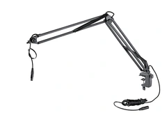 K&amp;M 23850 Mikrofon bordarm m/kabel