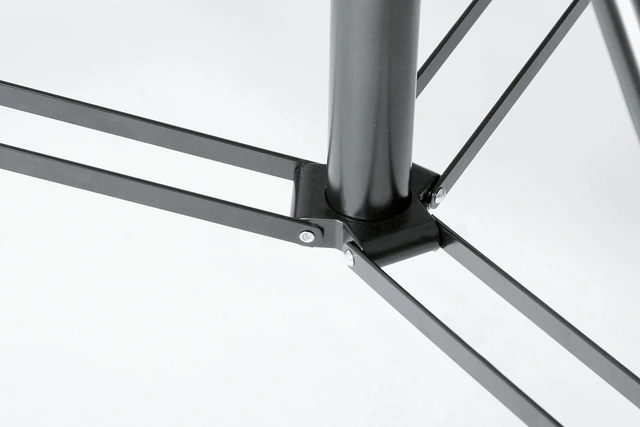 K&M 214/6 Høytt.Stativ, Alu. 50kg maks, from 1,37 to 2,1m 