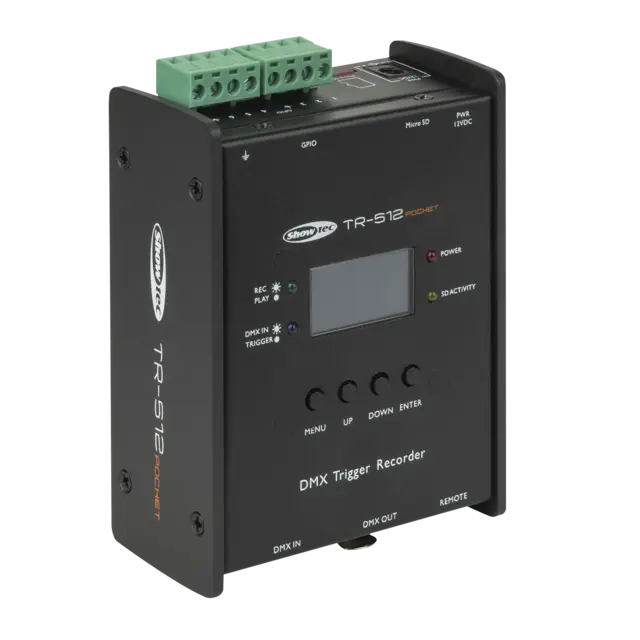 Showtec TR-512 Pocket DMX Trigger/Record 