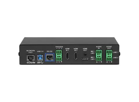 Vaddio - AV Bridge 2x1 2 x HDMI og lyd (DANTE) -> USB 3 