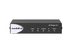 Vaddio - AV Bridge 2x1 2 x HDMI og lyd (DANTE) -> USB 3
