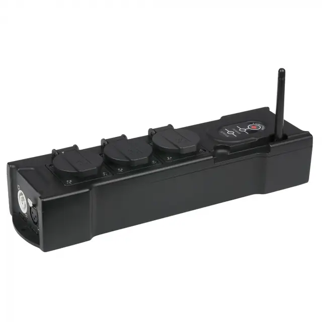 ShowGear Powerbox 3 W-DMX RX 