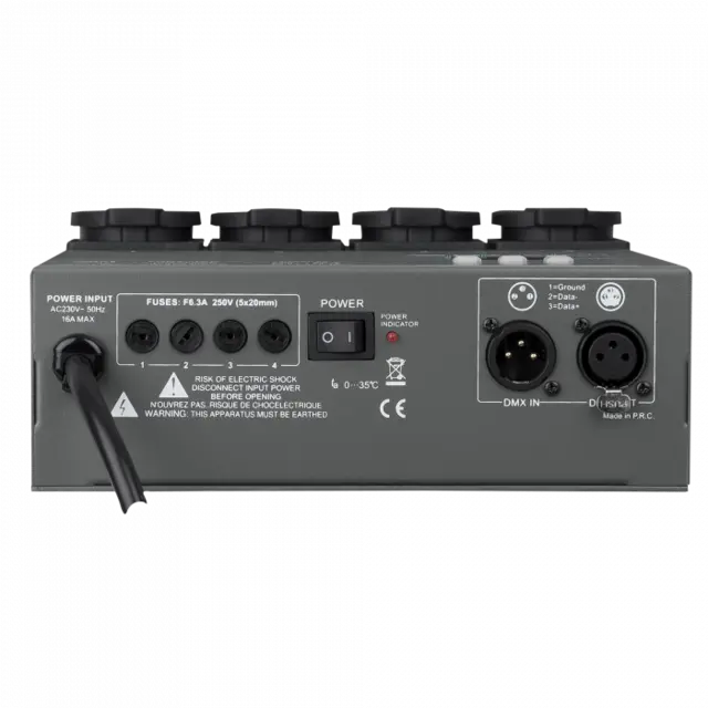 Showtec, MultiSwitch, DMX-512 4CH Switch pack 