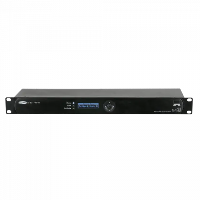 Showtec NET-8/5  8-Channel Art-Net/Kling-Net node, 5p XLR 