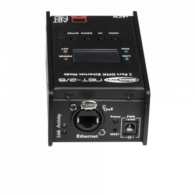 Showtec NET-2/5  Pocket 2-Channel sACN/Art-Net node, 5P XLR 