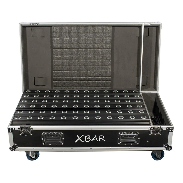 Bright Xbar Flightcase for 6 Xbar w/o wheels, Xline 