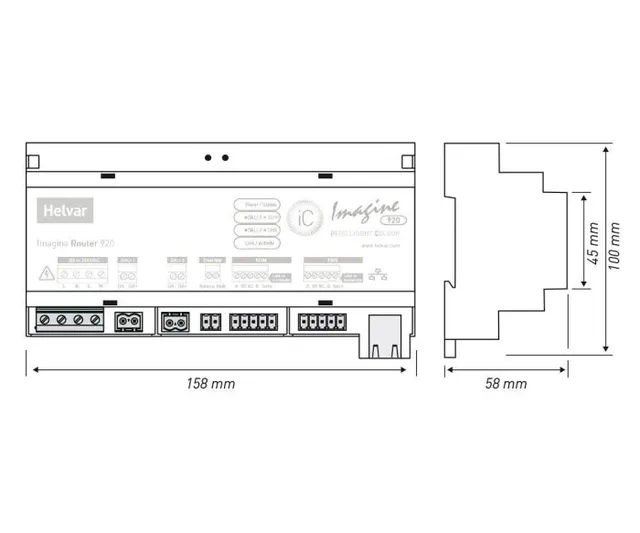 Helvar Digidim 920 Lighting Router DALI 