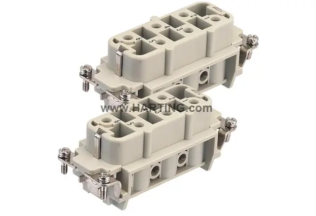 Harting Innsats Han6HsB F 7-12 Hun Skrutilkobling Size16B - 32B 
