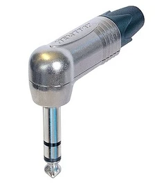 Neutrik NP3RX jack plugg Han 3P Vinkel Nikkel (3rcs) 