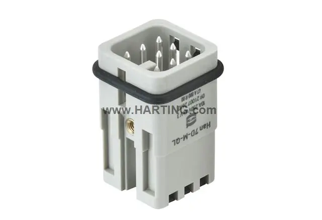 Harting HAN 7D-M QUICK LOCK 1,5 MM2 