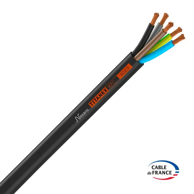 Titanex GummiKabel 5G2,5mm² H07RNF 