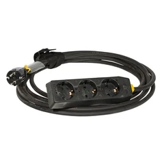 LMT-CAB Skjøtekabel 3 veis 3G1,5mm² 2,0 meter m/stropp,lengdemerk &amp; krymp