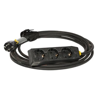 LMT-CAB Skjøtekabel 3 veis 3G1,5mm² 3,0 meter m/stropp,lengdemerk &amp; krymp